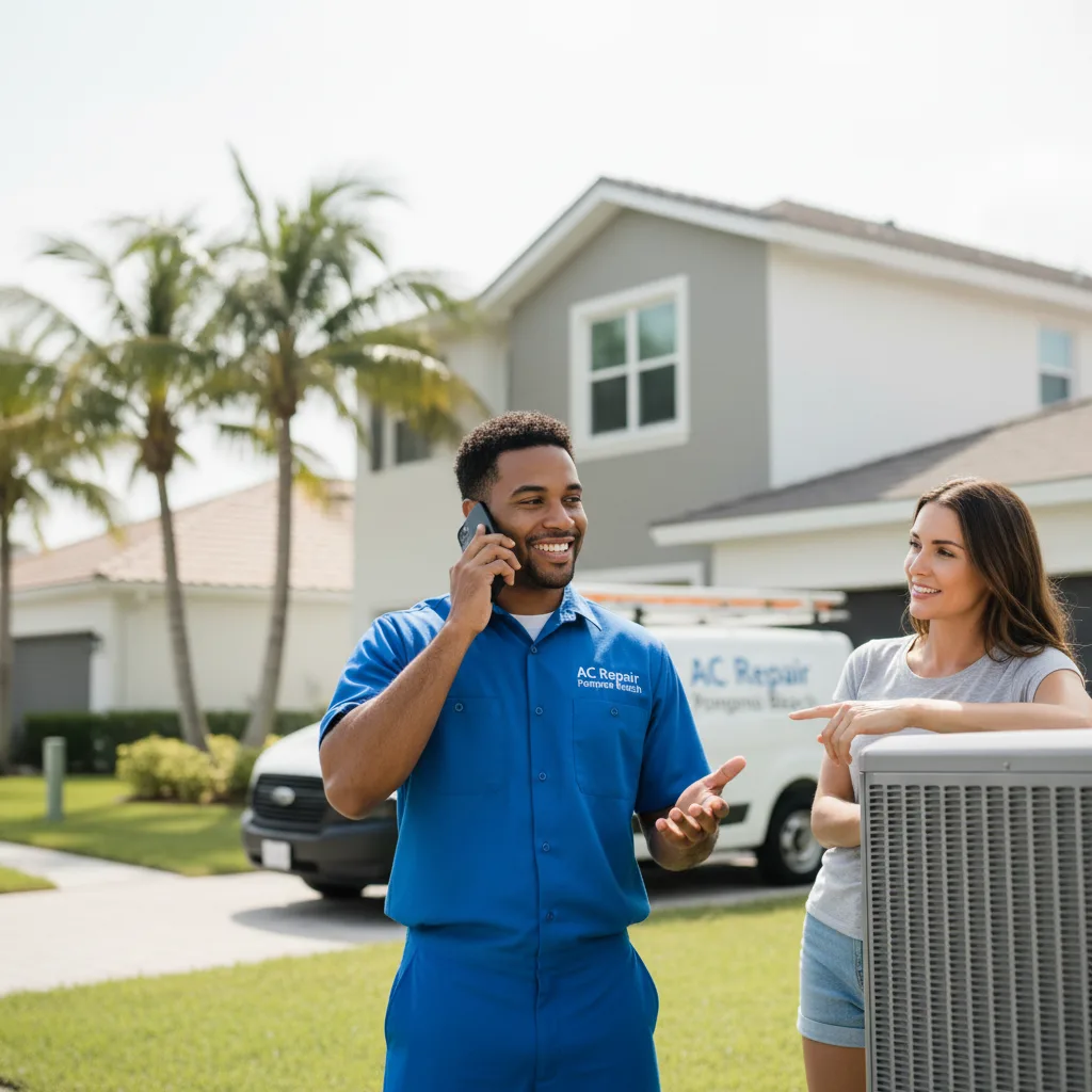 AC Repair Pompano Beach customer support in Theresa